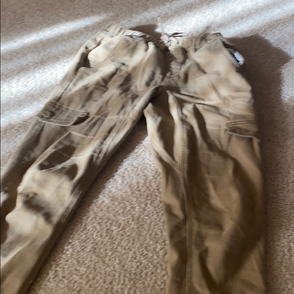 Tan joggers